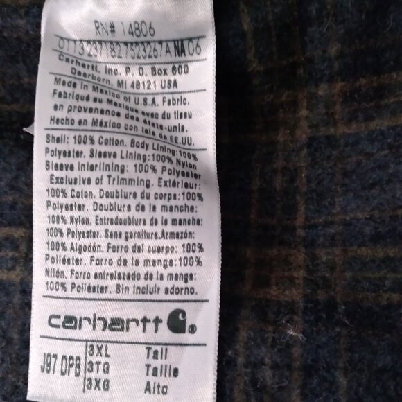 Carhartt Detroit Flannel Lined Jacket - Picture 8 of 8